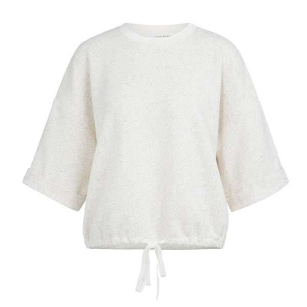 YAYA Sweatshirt mit Tunnelzug