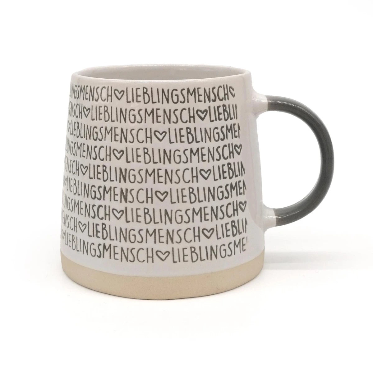 MEA LIVING Tasse mit Henkel Lieblingsmensch