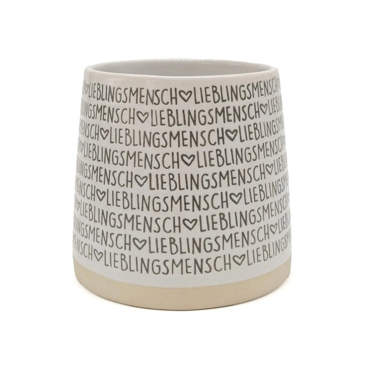 MEA LIVING Tasse mit Henkel Lieblingsmensch
