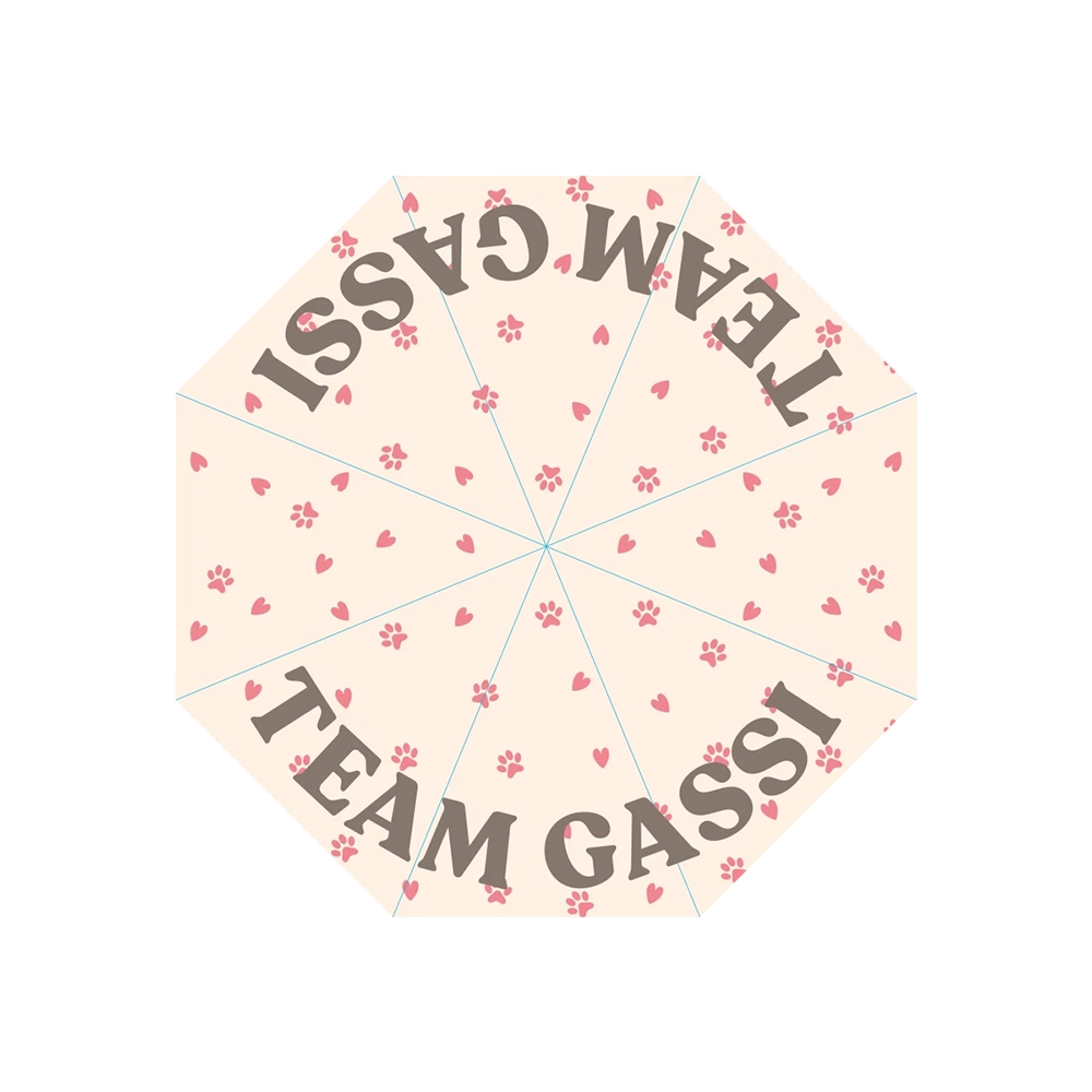 Be Famous Regenschirm Team Gassi