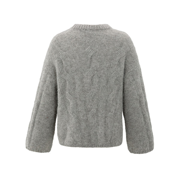 YAYA Pulli Zopfmuster