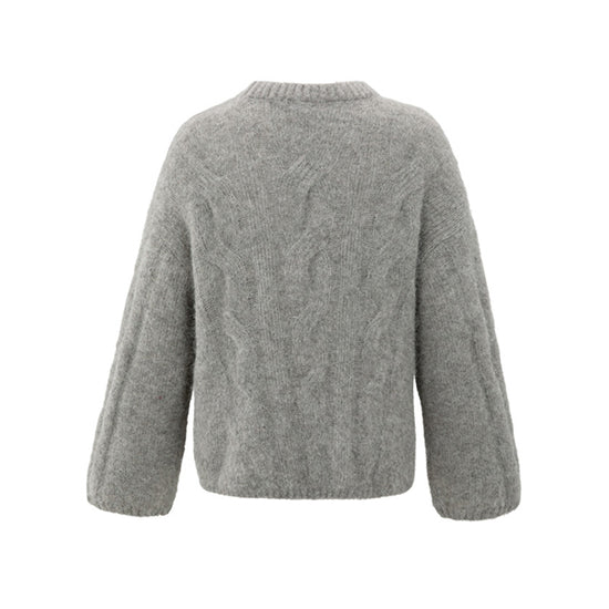 YAYA Pulli Zopfmuster