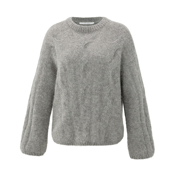 YAYA Pulli Zopfmuster