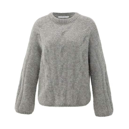 YAYA Pulli Zopfmuster