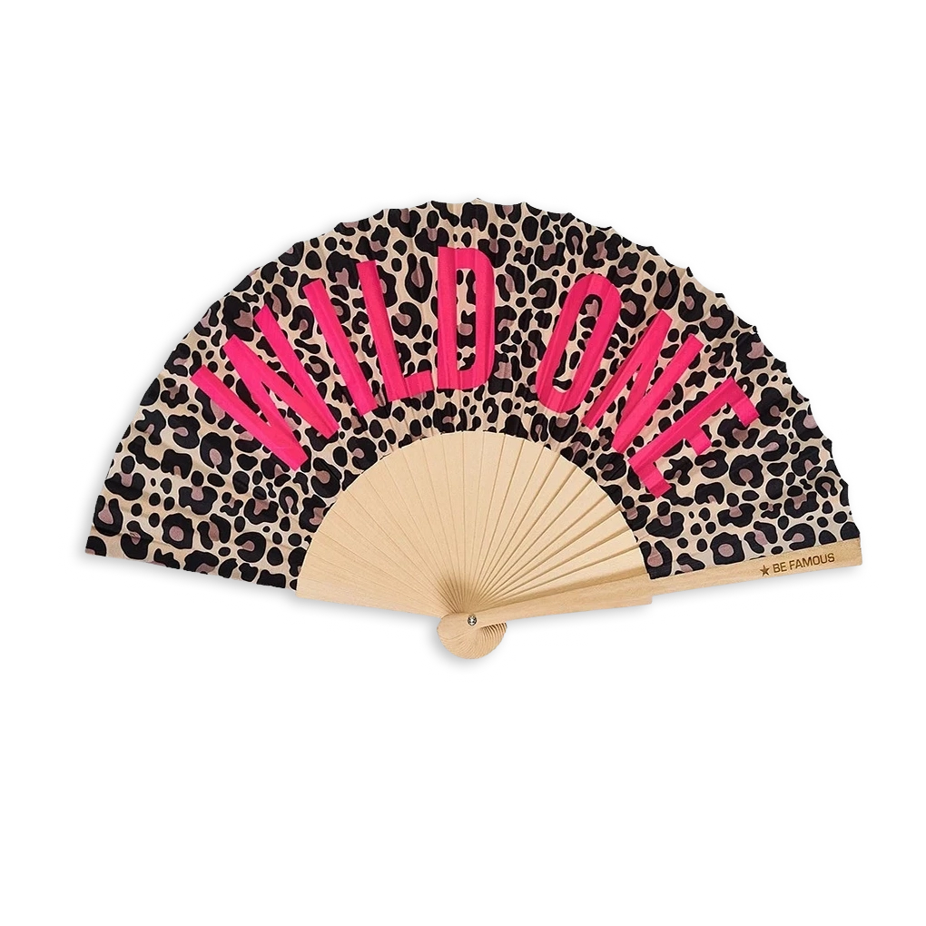 Be Famous Handfächer Wild One