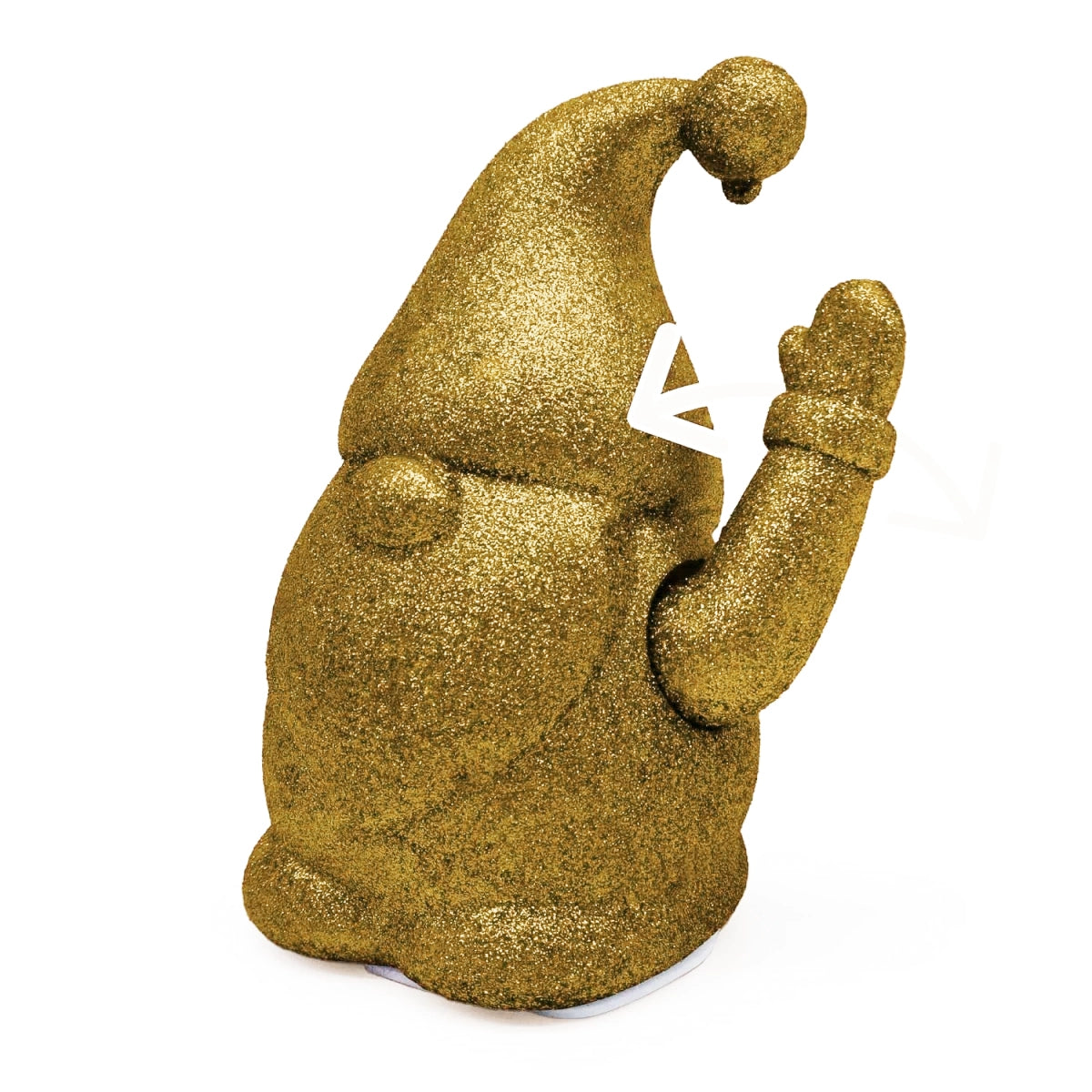 Winke-Wichtel Glitzer Gold