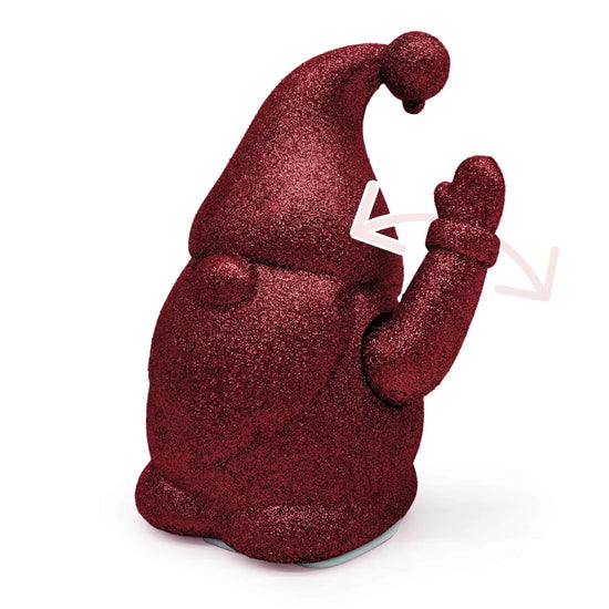 Winke-Wichtel Glitzer Rot